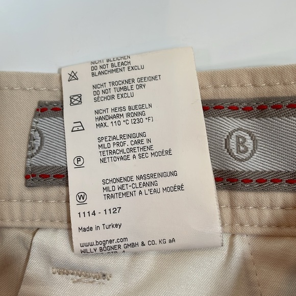 Bogner Pants Men’s Khaki Cargo Size 36 Waist - Picture 13 of 13